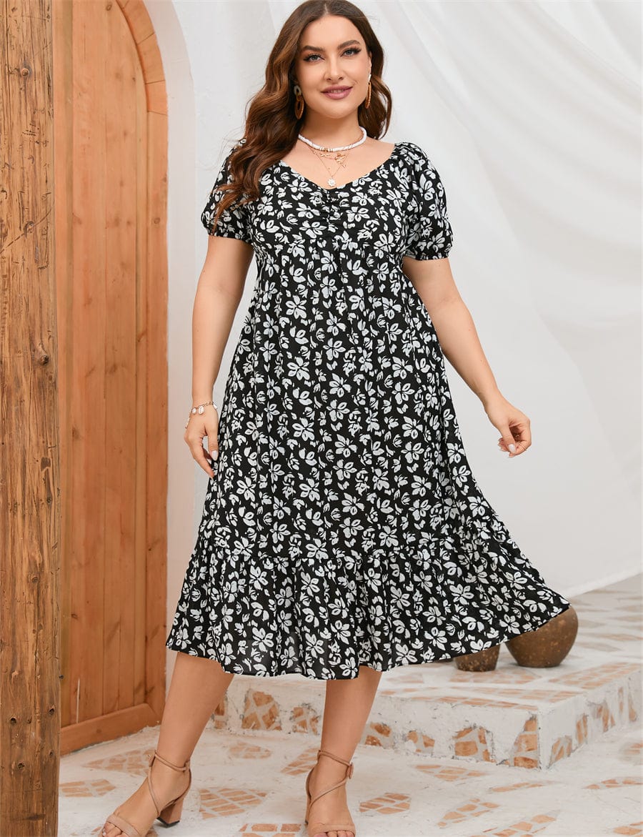 Plus Size Josephine Midi Dress