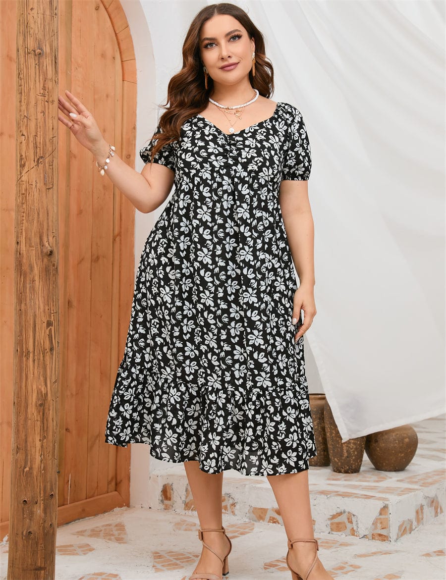 Plus Size Josephine Midi Dress