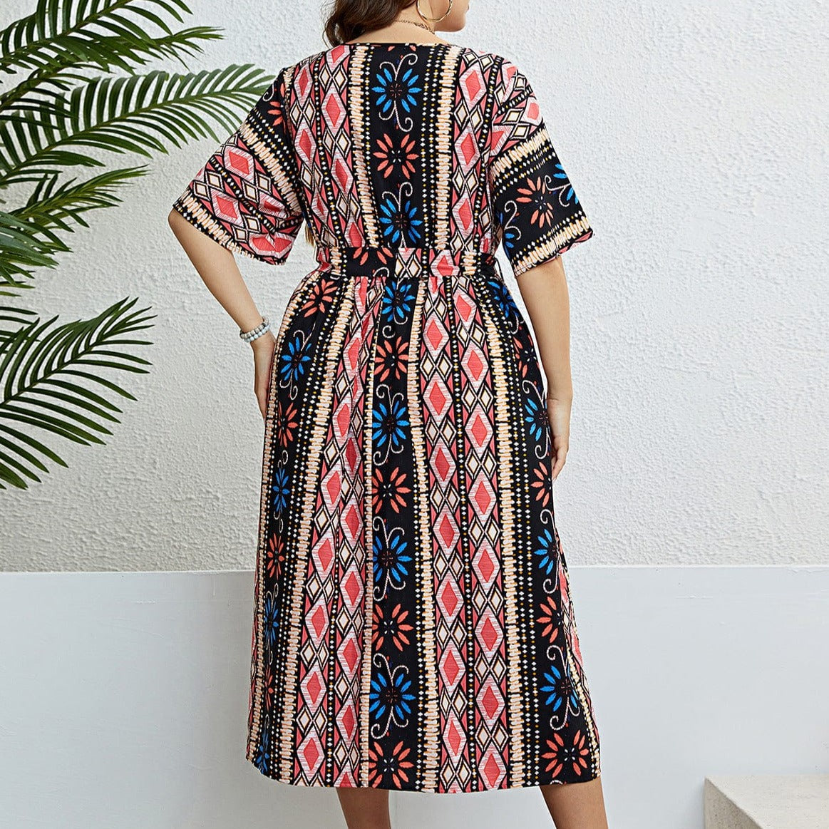 Plus Size Lydia Midi Dress