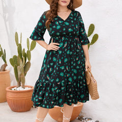 Plus Size Maggie Midi Dress