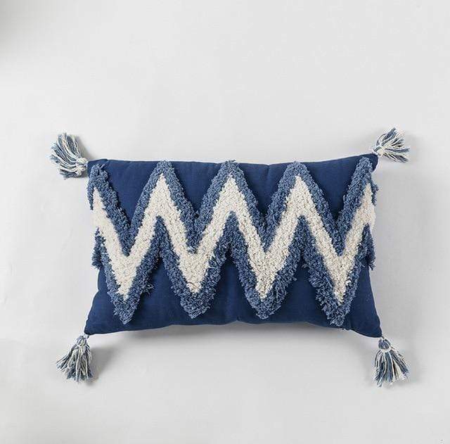 Moroccan Tassel Cushion Cover