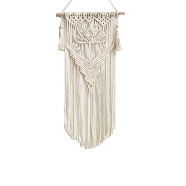 Lotus Blossom Macramé Wall Hanging