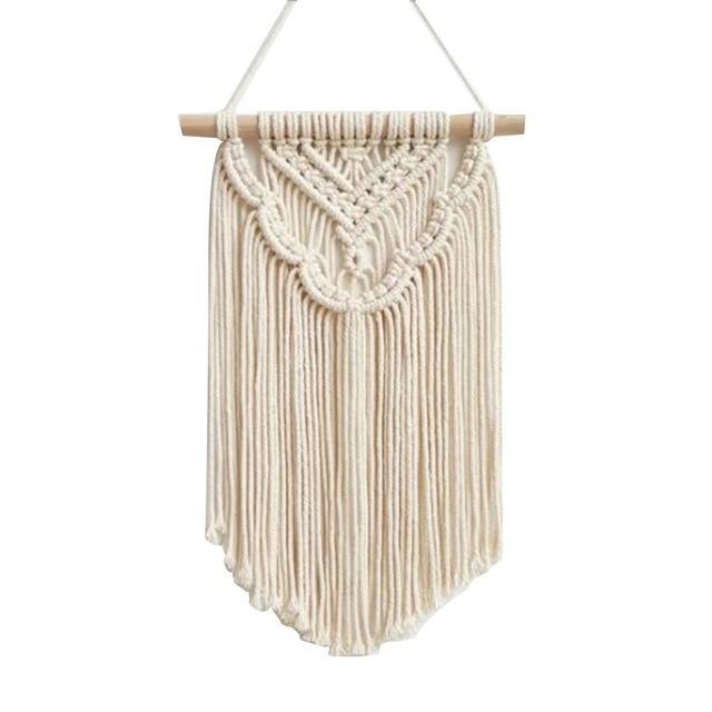 Lotus Blossom Macramé Wall Hanging