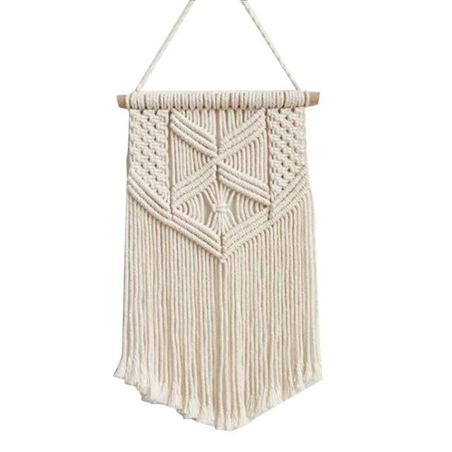 Lotus Blossom Macramé Wall Hanging