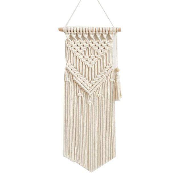 Lotus Blossom Macramé Wall Hanging