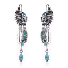 Native American Tassel Earrings