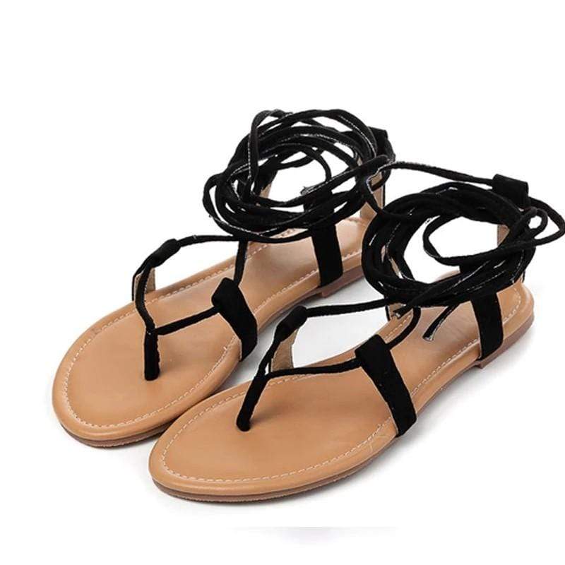 Janaina Lace Up Sandals