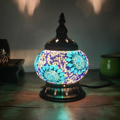 Mini Table Mosaic Lamp