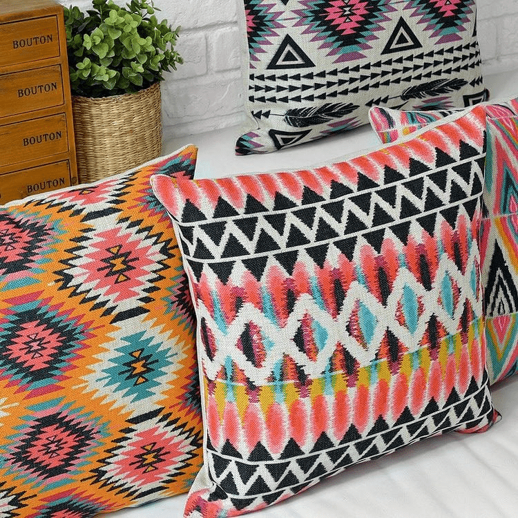 Geometric Boho Cushion Covers