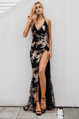 Rhythm of the Night Embellished Maxi Dress