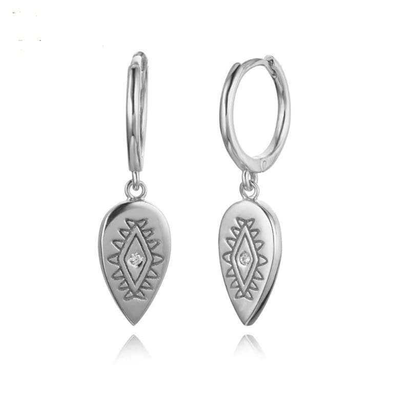 S925 Sterling Silver Waterdrop Earrings