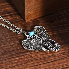 Ethnic Design Elephant Necklace