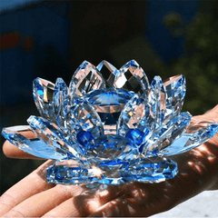 Quartz Crystal Lotus Flower