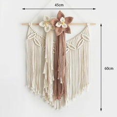 Floral Macrame Wall Hanging