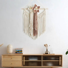 Floral Macrame Wall Hanging