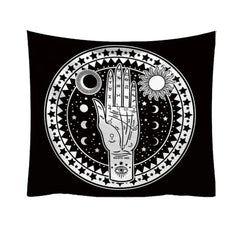 Fortune Teller Hand Tarot Tapestry