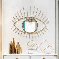 Gilt Eye Glam Accent Mirror