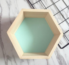 Hexagon Wall Shelf