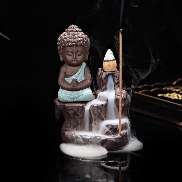 Little Monk Smoke Backflow Incense Burner