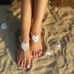 Heart Lace Foot Jewelry