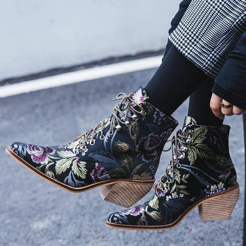 Jasmine Embroidered Boots