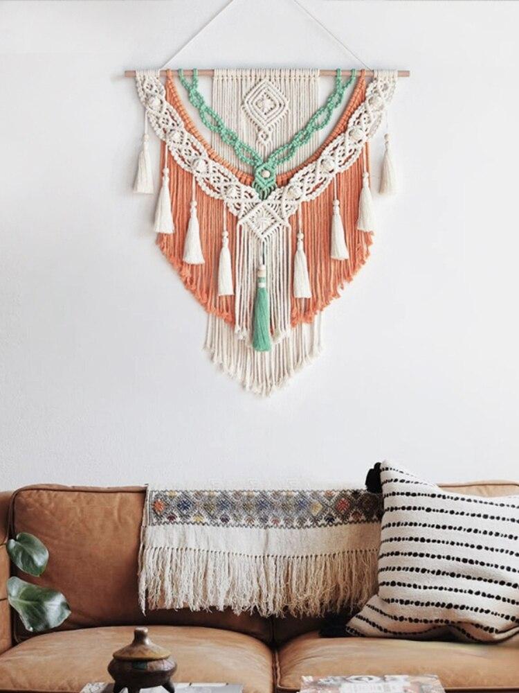 Macrame Colorful Bohemian Wall Hanging