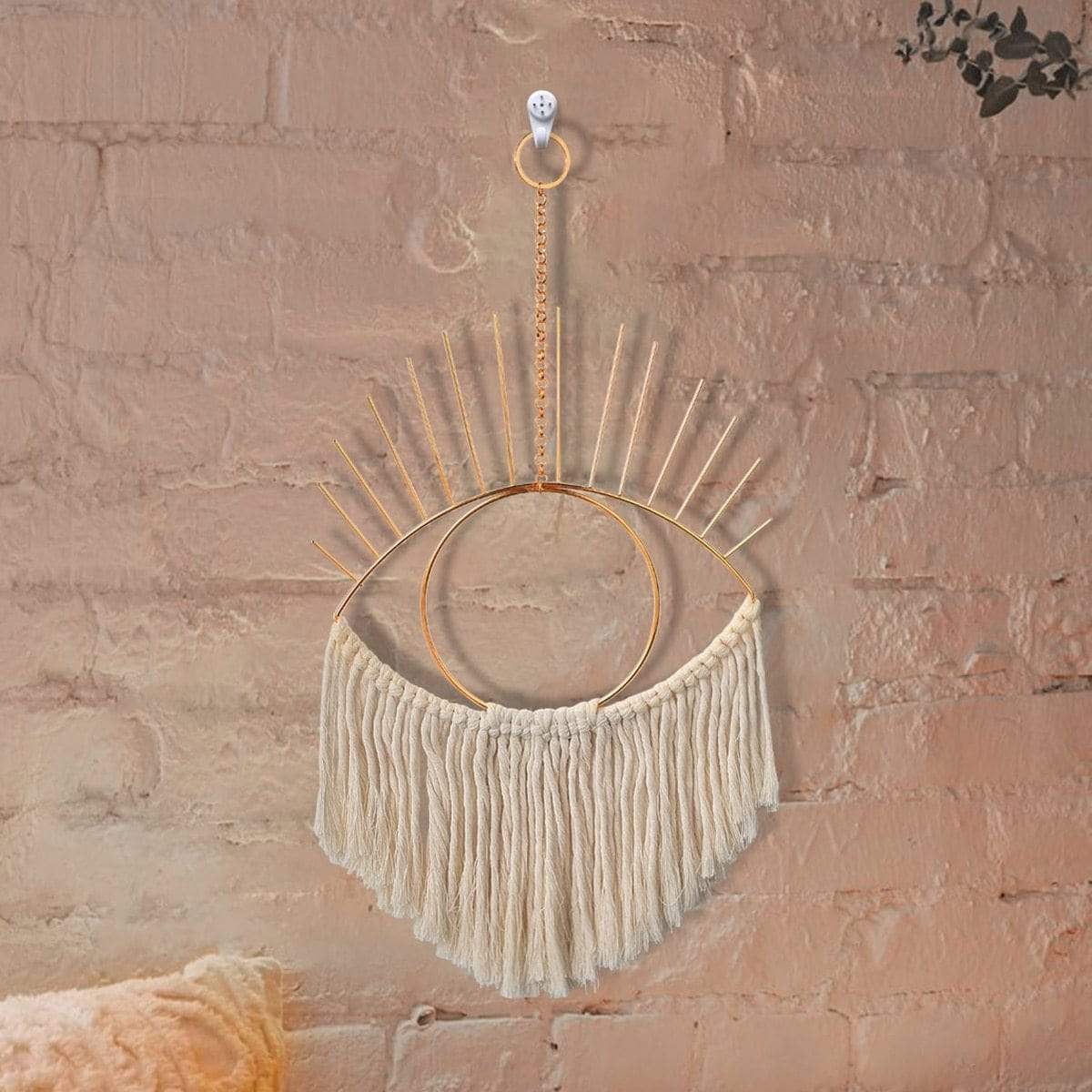 Macrame Evil Eye Wall Hanging