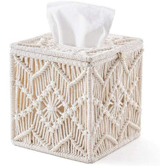 Macrame Napkin Box