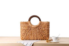 Martina Straw Tote Bag