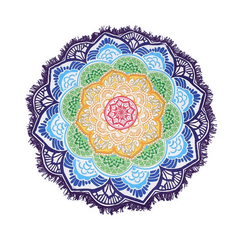 Lotus Mandala Round Mat