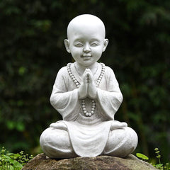 Meditating Baby Buddha Decor