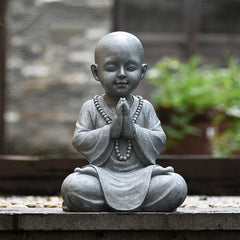 Meditating Baby Buddha Decor