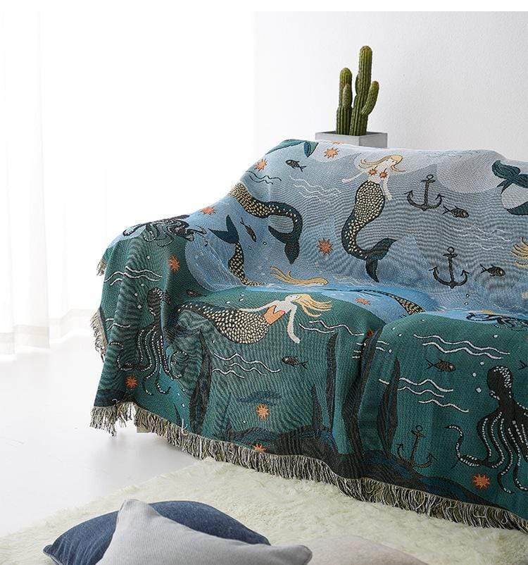 Mermaids of the Sea Throw