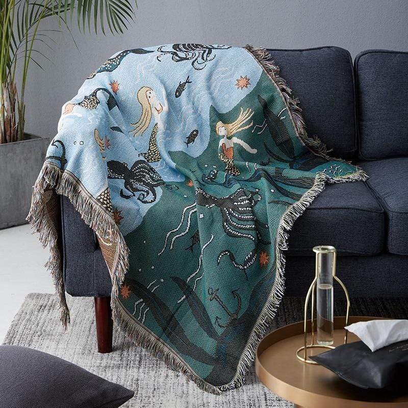 Mermaids of the Sea Throw