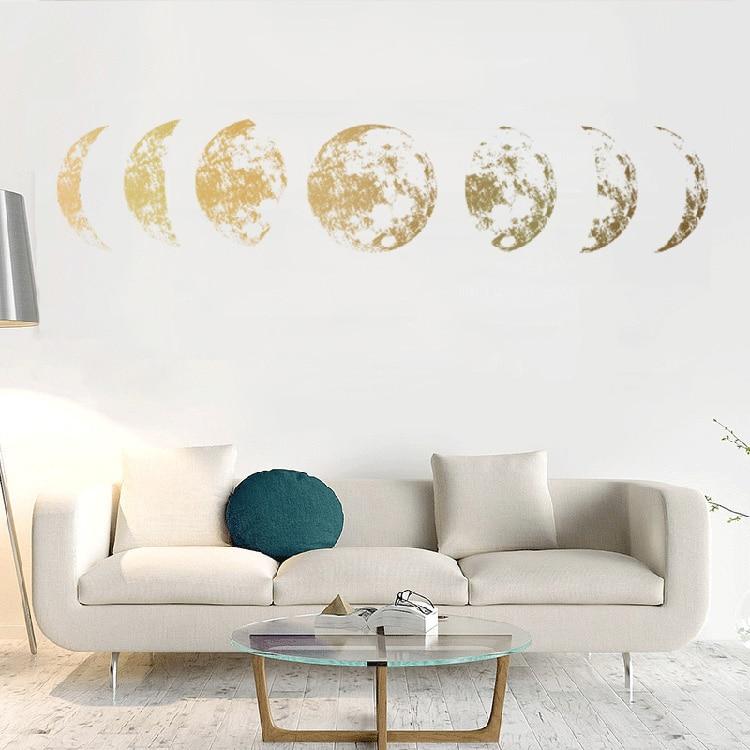 Moon Phases Wall Sticker – Redcit