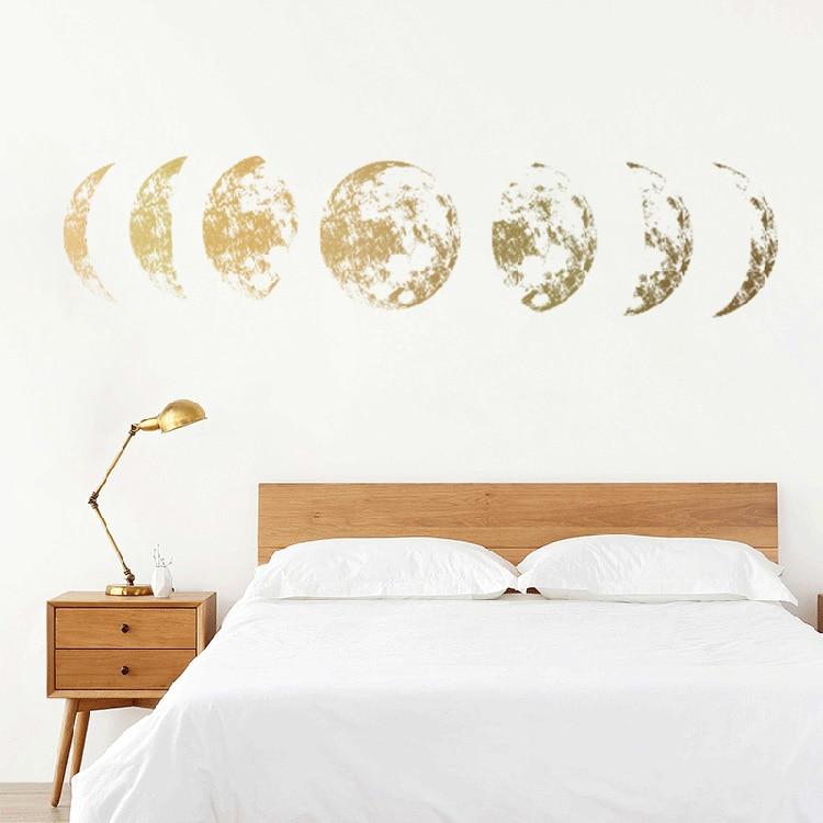 Moon Phases Wall Sticker – Redcit