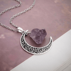 Moon & Crystal Necklace