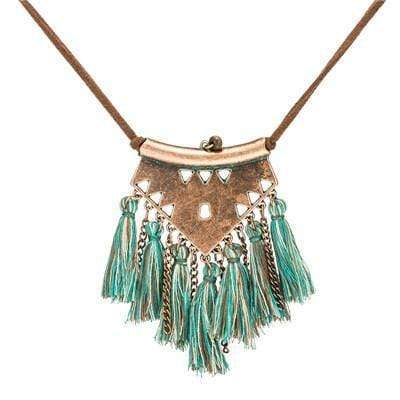 Ethnic Tassel Necklace