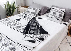 Nordic Black & White Pillows Covers