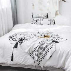 Nordic Black & White Pillows Covers