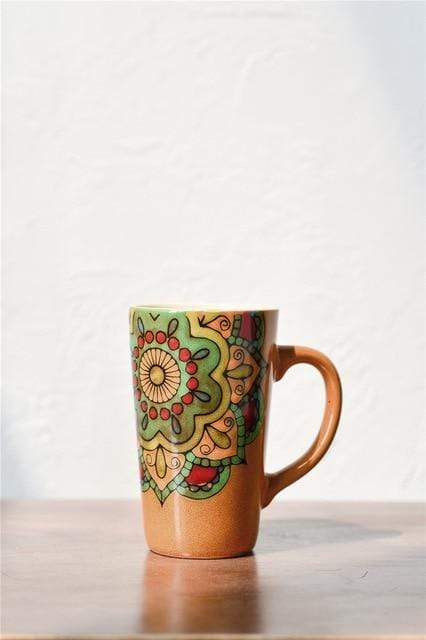 Hand-painted Mandala Mugs