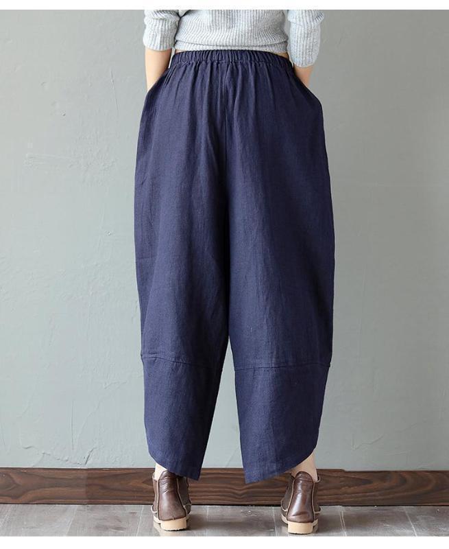 Patchwork Pocket Harem Pants (2 Colors)