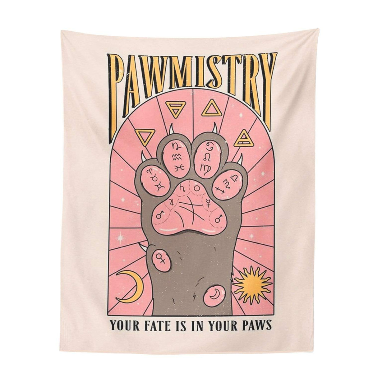 Pawmistry Tapestry