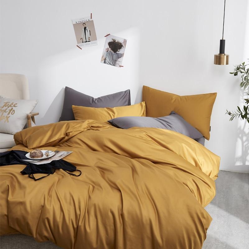 Plain Silky Soft Duvet Cover Set