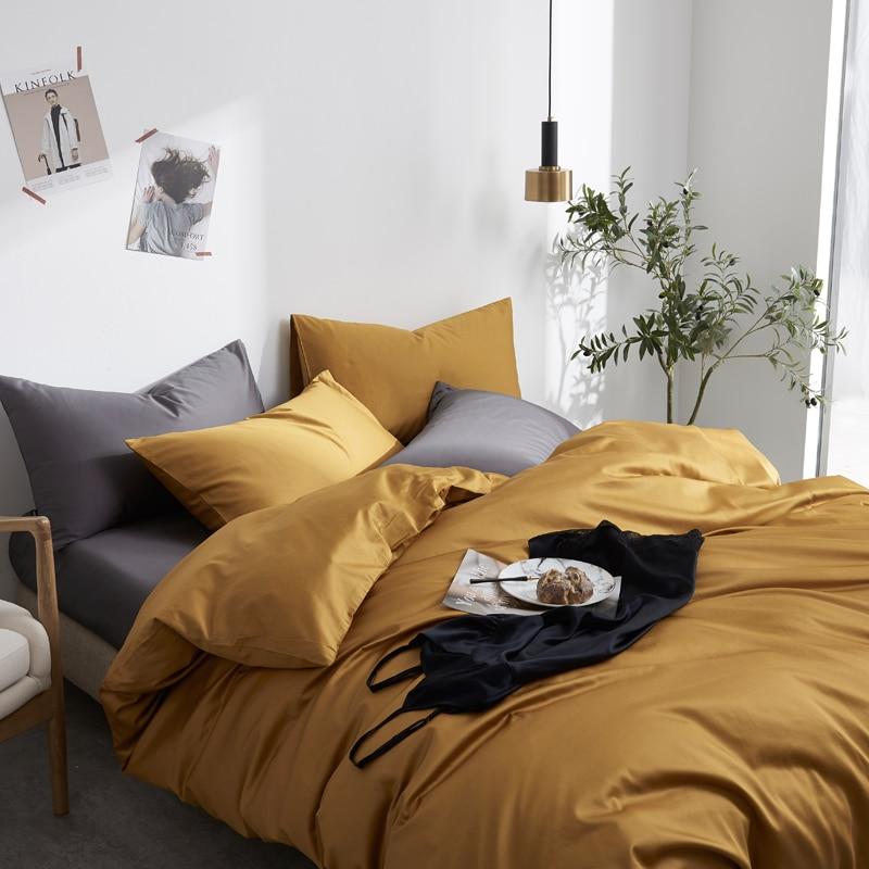 Plain Silky Soft Duvet Cover Set