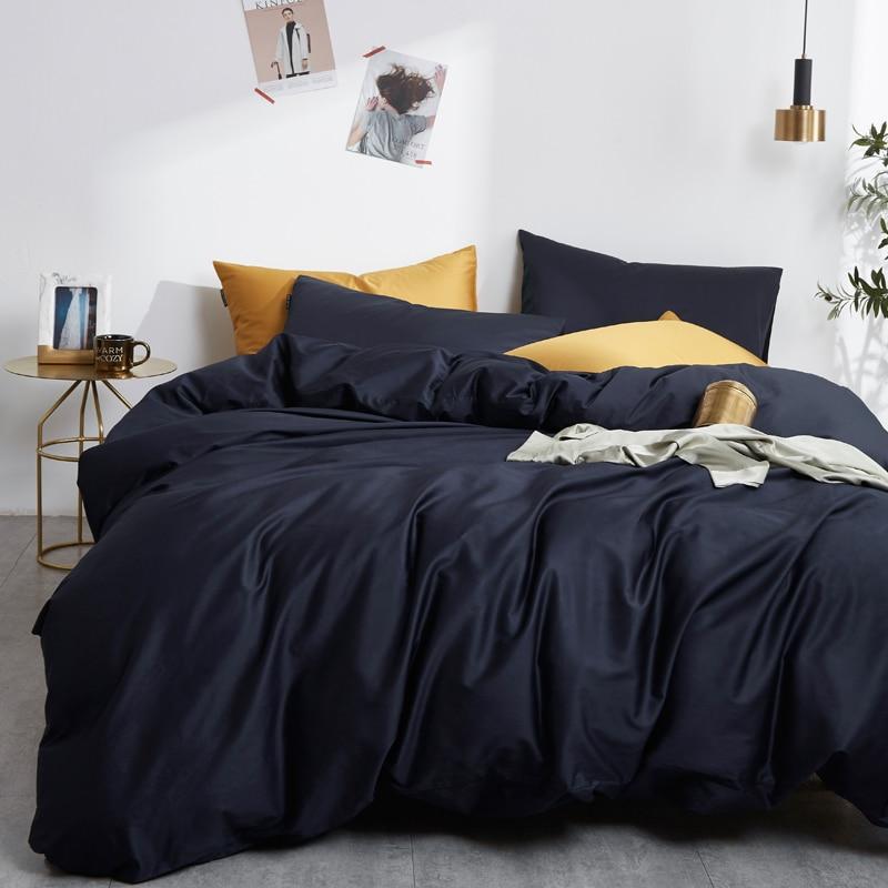 Plain Silky Soft Duvet Cover Set