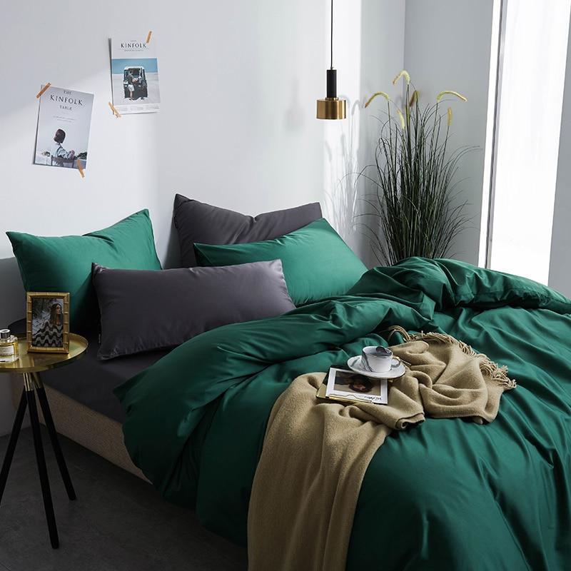 Plain Silky Soft Duvet Cover Set