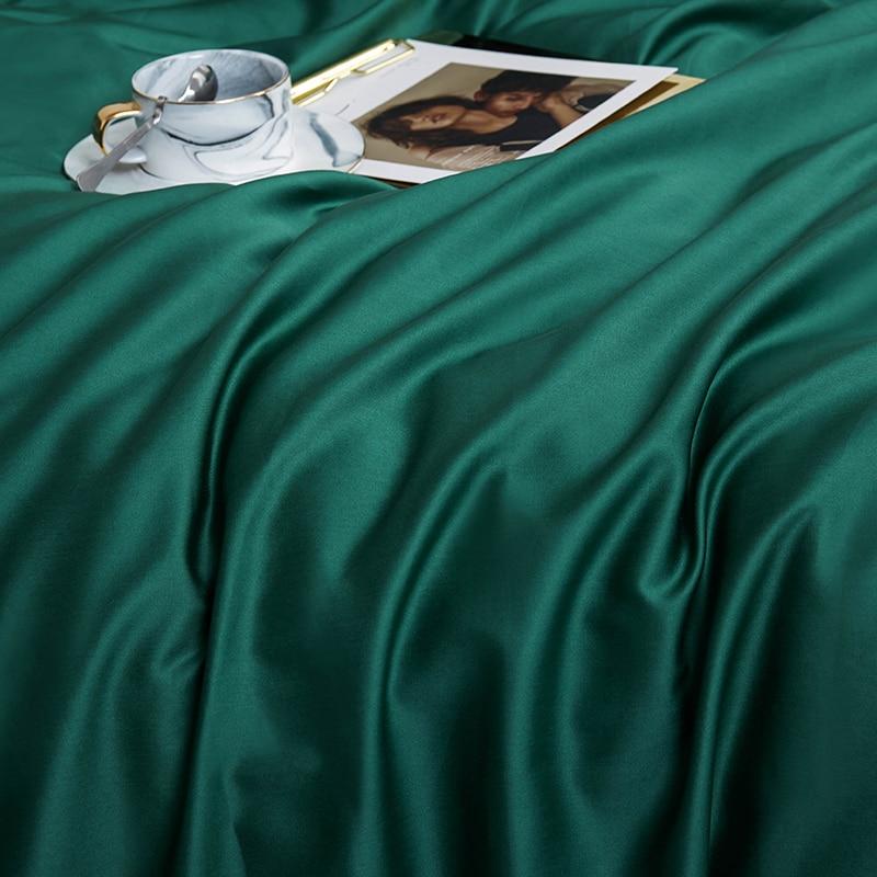 Plain Silky Soft Duvet Cover Set