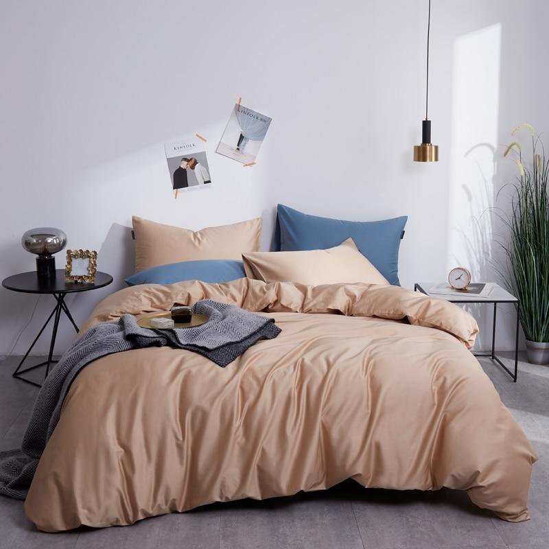 Plain Silky Soft Duvet Cover Set