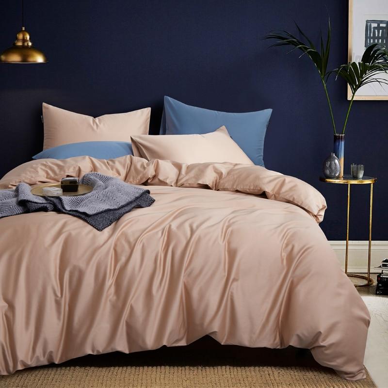 Plain Silky Soft Duvet Cover Set